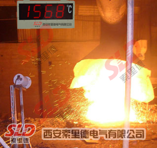 SLD-T5钢水测温仪在铸造、熔炼行业应用